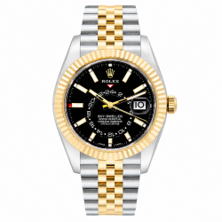 Rolex Sky-Dweller 42MM Black Dial 326933 Two-Tone  Watch